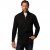 JP1880 Cardigan Knitted with Zipper Black TALL - HERREKLÆR MT-6XLT - Klær for høye menn