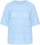 Kaffe Curve Minia Pullover Powder Blue Melange - Strikkegensere - 