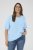 Kaffe Curve Minia Pullover Powder Blue Melange - Strikkegensere - 