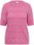 Kaffe Curve Minia Pullover Pink Power Melange - Strikkegensere - 