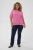 Kaffe Curve Minia Pullover Pink Power Melange - Strikkegensere - 