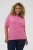 Kaffe Curve Minia Pullover Pink Power Melange - Strikkegensere - 