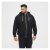 North Latitude Cardigan Hoodie Black - Gensere og hettegensere - Store hettegensere - 2XL-14XL
