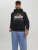 Jack & Jones Hunt Hoodie Black - Gensere og hettegensere - Store hettegensere - 2XL-14XL