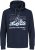 Jack & Jones Hunt Hoodie Navy - Gensere og hettegensere - Store hettegensere - 2XL-14XL