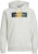 Jack & Jones Codyy Hoodie White - Gensere og hettegensere - Store hettegensere - 2XL-14XL