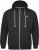 North Latitude Cardigan Hoodie Black - Gensere og hettegensere - Store hettegensere - 2XL-14XL