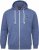 North Latitude Cardigan Hoodie Blue - Gensere og hettegensere - Store hettegensere - 2XL-14XL