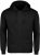 Big Bones Zorro Hoodie with Zipper Black - Gensere og hettegensere - Store hettegensere - 2XL-14XL