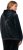Ulla Popken Tulip Line Print Velour Zip Hoodie Black - Hettegensere og collegegensere - Myke gensere, hettegensere og strikk