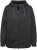 Ulla Popken Sweater Knit Fleece Hoodie Black - Hettegensere og collegegensere - Myke gensere, hettegensere og strikk