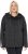Ulla Popken Sweater Knit Fleece Hoodie Black - Hettegensere og collegegensere - Myke gensere, hettegensere og strikk