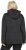 Ulla Popken Sweater Knit Fleece Hoodie Black - Hettegensere og collegegensere - Myke gensere, hettegensere og strikk