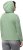 Ulla Popken Drawstring Hem Zip-Up Hoodie Light Green - Hettegensere og collegegensere - Myke gensere, hettegensere og strikk