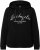 Ulla Popken City Name Graphic Hoodie Black - Hettegensere og collegegensere - 
