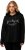 Ulla Popken City Name Graphic Hoodie Black - Hettegensere og collegegensere - 
