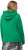 Ulla Popken City Name Graphic Hoodie Emerald Green - Hettegensere og collegegensere - Myke gensere, hettegensere og strikk