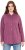 Ulla Popken Cable Knit Long Sleeve Hoodie Berry - Hettegensere og collegegensere - 