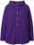 Ulla Popken Cable Knit Long Sleeve Hoodie Deep Violet - Hettegensere og collegegensere - 