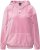 Ulla Popken Corduroy Hoodie Raspberry - Hettegensere og collegegensere - 