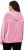 Ulla Popken Corduroy Hoodie Raspberry - Hettegensere og collegegensere - 