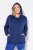 Ulla Popken Athletic Department Hoodie Navy - Hettegensere og collegegensere - Myke gensere, hettegensere og strikk