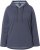 Ulla Popken Lettering GLOWING Hoodie Asphalt Grey - Trykket T-skjorter for dame - 