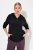 Ulla Popken Fleece Sweatshirt Hoodie Black - Hettegensere og collegegensere - Myke gensere, hettegensere og strikk