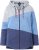 Ulla Popken Color Block Fleece-Lined Hoodie Atlantic Blue - Hettegensere og collegegensere - Myke gensere, hettegensere og strikk