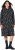 Ulla Popken Graphic Hooded Sweatshirt Dress Black - Hettegensere og collegegensere - Myke gensere, hettegensere og strikk