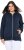 Ulla Popken Decorative Seam Zip-Up Hoodie Navy - Hettegensere og collegegensere - Myke gensere, hettegensere og strikk