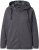 Ulla Popken Snake Detail Zip-Up Hoodie Graphite Grey - Hettegensere og collegegensere - Myke gensere, hettegensere og strikk