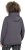 Ulla Popken Snake Detail Zip-Up Hoodie Graphite Grey - Hettegensere og collegegensere - Myke gensere, hettegensere og strikk