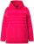 Ulla Popken Oversized Striped Long Sleeve Hoodie Lychee - Hettegensere og collegegensere - 