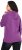 Ulla Popken Rhinestone Drawstring Moon Wash Hoodie Light Plum - Hettegensere og collegegensere - Myke gensere, hettegensere og strikk