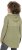 Ulla Popken Mixed Texture Button Down Hoodie Pond Green - Hettegensere og collegegensere - 