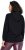 Ulla Popken Decorative Lace-Up Hoodie Black - Hettegensere og collegegensere - Myke gensere, hettegensere og strikk