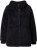 Ulla Popken Teddy Fleece Zip-Up Hoodie Black - Hettegensere og collegegensere - Myke gensere, hettegensere og strikk