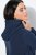 Ulla Popken Relaxed Fit Long Sleeve Hoodie Navy - Hettegensere og collegegensere - Myke gensere, hettegensere og strikk