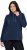 Ulla Popken Relaxed Fit Long Sleeve Hoodie Navy - Hettegensere og collegegensere - Myke gensere, hettegensere og strikk