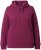 Ulla Popken Relaxed Fit Long Sleeve Hoodie Dark Berry - Hettegensere og collegegensere - Myke gensere, hettegensere og strikk