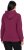 Ulla Popken Relaxed Fit Long Sleeve Hoodie Dark Berry - Hettegensere og collegegensere - Myke gensere, hettegensere og strikk