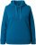 Ulla Popken Relaxed Fit Long Sleeve Hoodie Cerulean - Hettegensere og collegegensere - Myke gensere, hettegensere og strikk