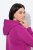Ulla Popken Relaxed Fit Long Sleeve Hoodie Berry - Hettegensere og collegegensere - Myke gensere, hettegensere og strikk