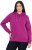 Ulla Popken Relaxed Fit Long Sleeve Hoodie Berry - Hettegensere og collegegensere - Myke gensere, hettegensere og strikk