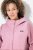Ulla Popken Mixed Texture Hoodie Wildberry - Hettegensere og collegegensere - Myke gensere, hettegensere og strikk