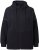 Ulla Popken Mix Fabric Reflective Trim Zip Hoodie Black - Hettegensere og collegegensere - Myke gensere, hettegensere og strikk