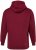 JP1880 Hoodie with Embroidery Aubergine - Gensere og hettegensere - Store hettegensere - 2XL-14XL