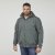 North Latitude 61301 Softshelljakke med Avtakbar Hette Mørkgrønn - Jakker - Store jakker - 2XL-12XL