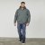 North Latitude 61301 Softshelljakke med Avtakbar Hette Mørkgrønn - Jakker - Store jakker - 2XL-12XL